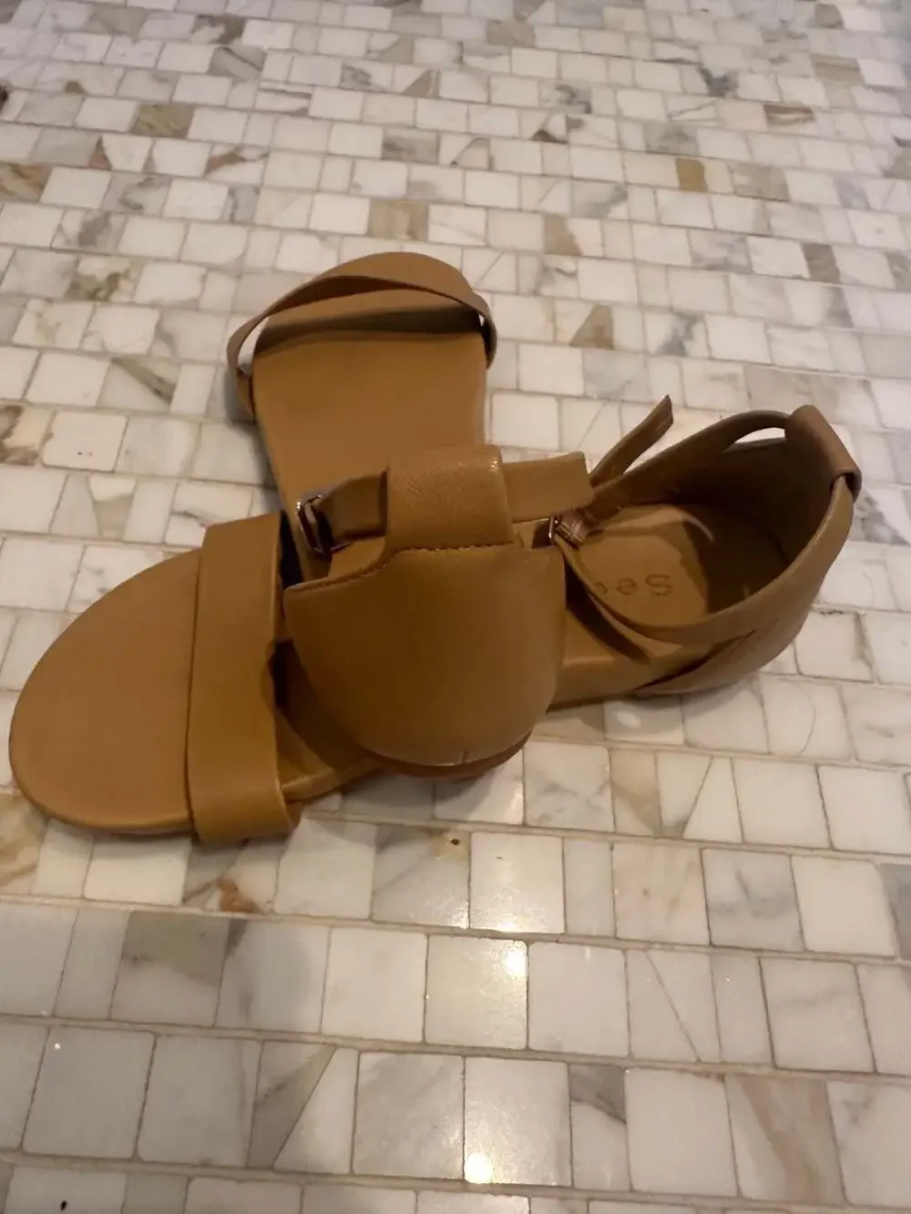 Poppy Ochre Tan – Sécra Sandals